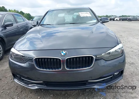 2017 BMW 330I из США, поврежденный, VIN WBA8B9G54HNU09617